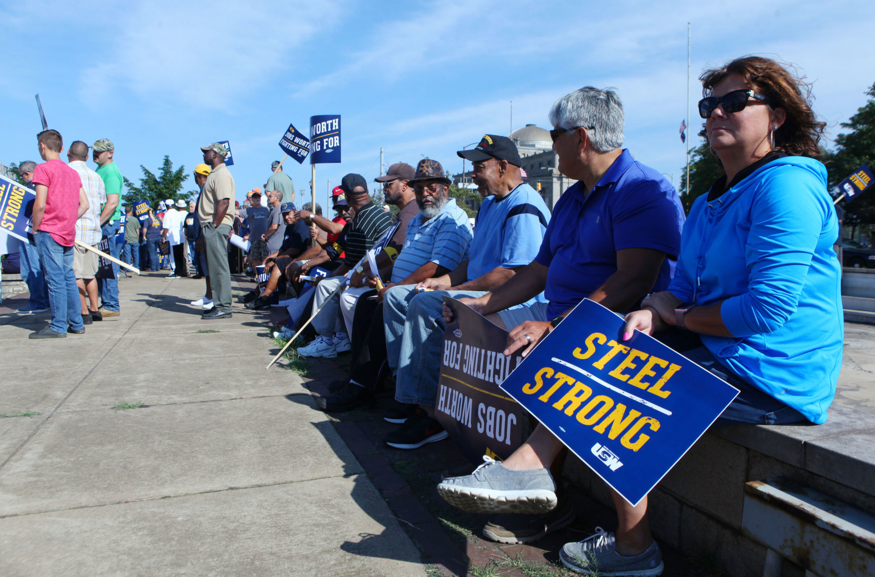 Gallery: Steelworkers rally in Gary